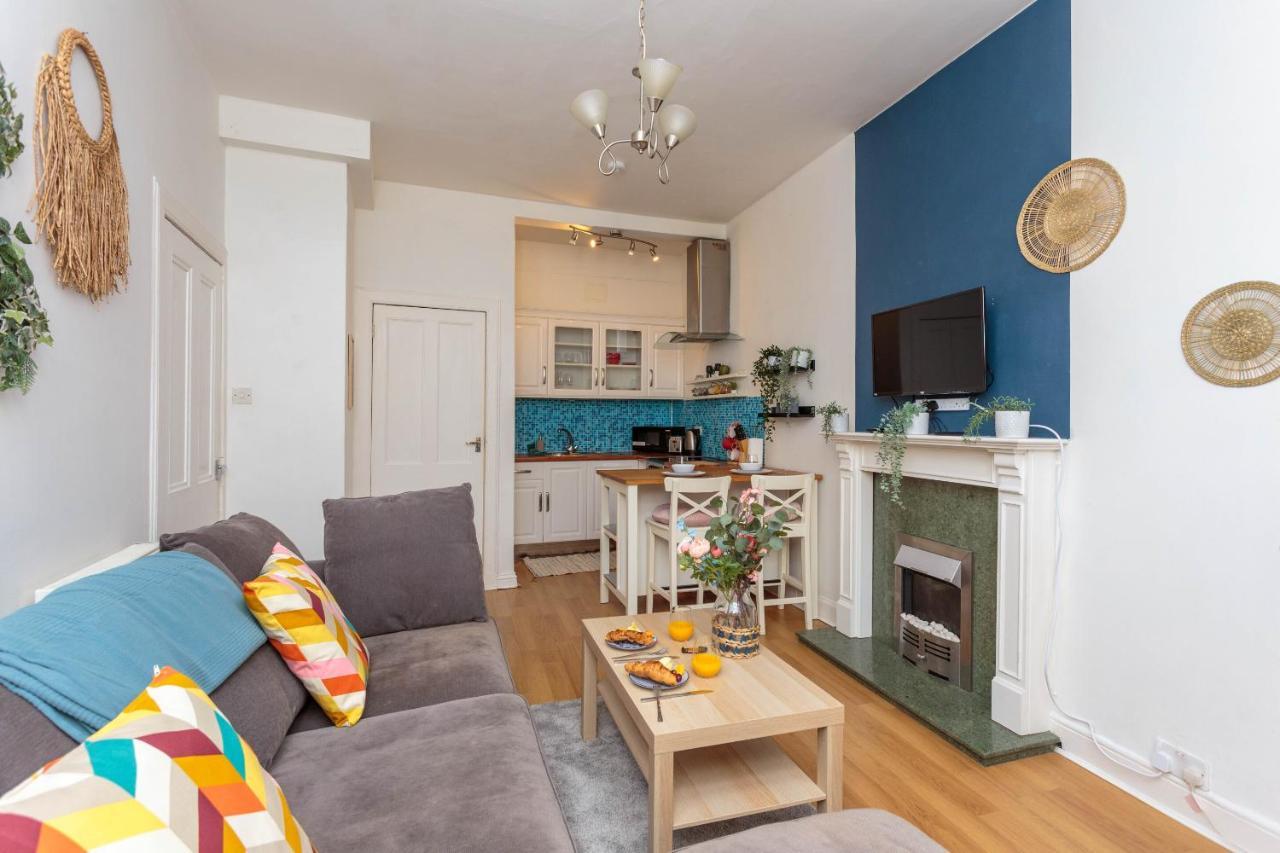 Warm 1Bed Flat Leith Walk Apartment Edinburgh Bagian luar foto