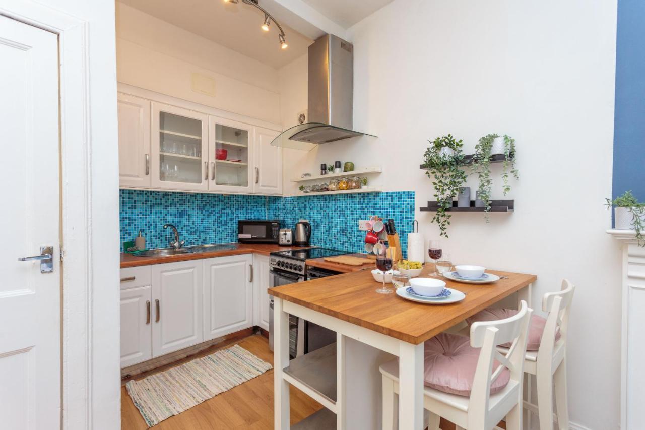 Warm 1Bed Flat Leith Walk Apartment Edinburgh Bagian luar foto