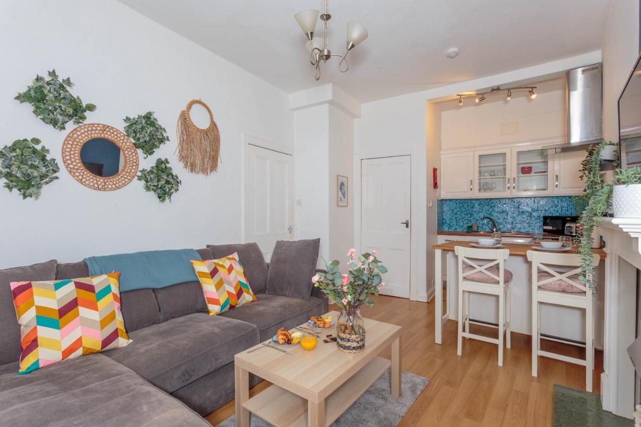 Warm 1Bed Flat Leith Walk Apartment Edinburgh Bagian luar foto