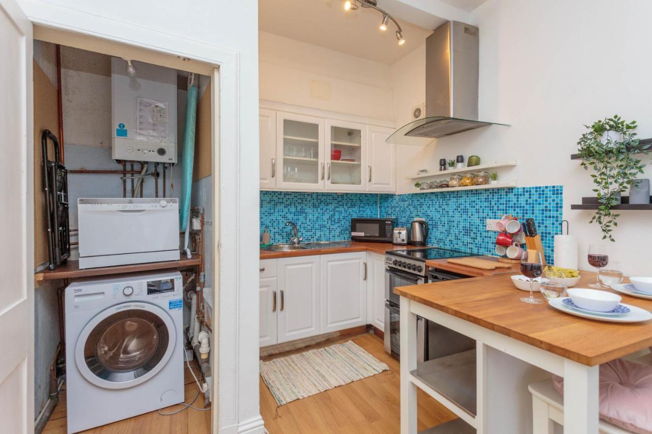 Warm 1Bed Flat Leith Walk Apartment Edinburgh Bagian luar foto