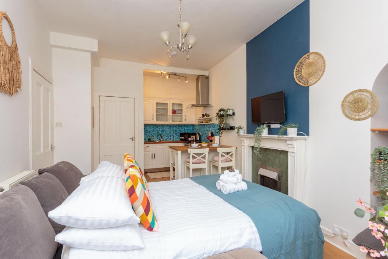 Warm 1Bed Flat Leith Walk Apartment Edinburgh Bagian luar foto